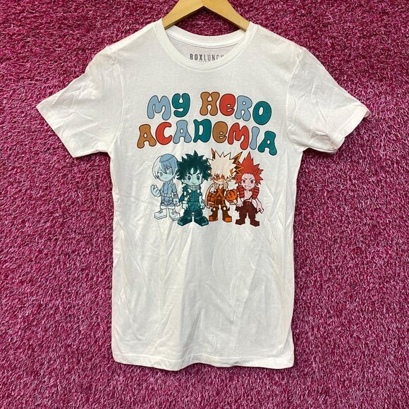 My Hero Academia/ Boku No Hero Academia Chibi Style Characters T-Shirt Small - Picture 1 of 4